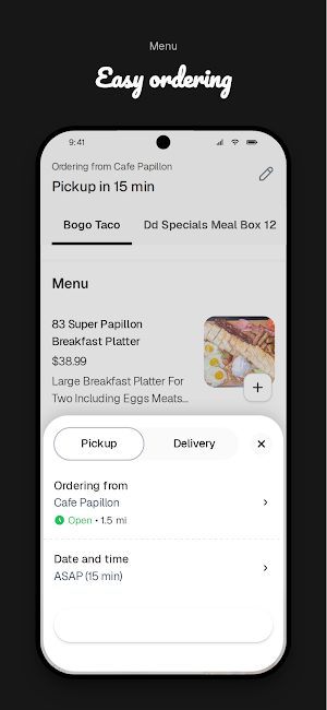 Cafe Papillon Screenshot 2