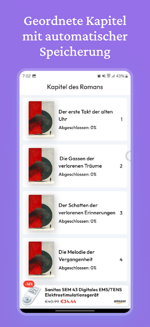 Roman Dämmerung der Erinnerung Screenshot 1
