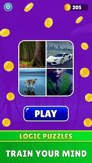 Pic Cipher: Crypto Word Puzzle Screenshot 0