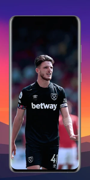 Declan Rice 4K Wallpaper Screenshot 3
