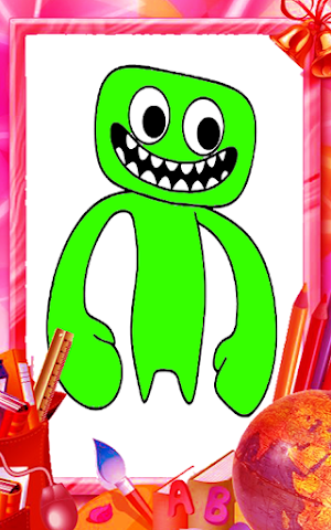 Garten of Banban 4 Coloring Screenshot 3
