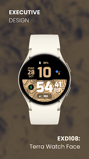 EXD108: Terra Watch Face Screenshot 3