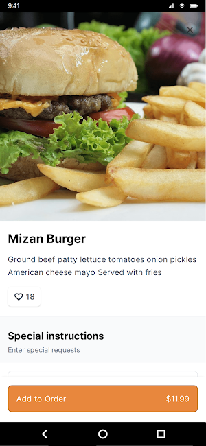 Mizan Pizza Screenshot 2