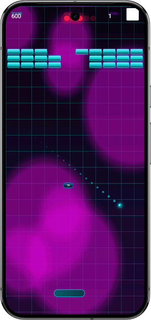 Neon Bricks: Infinity Breaker Screenshot 2