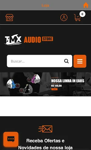 TMX ÁUDIO STORE Screenshot 1