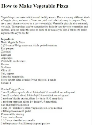Vegetable Recipes Guide Screenshot 2
