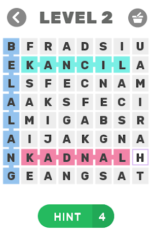 Animal Findwords Screenshot 2