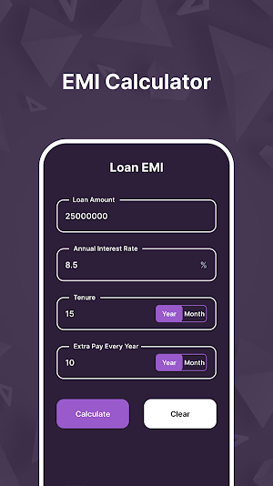 LoanMint : Loan EMI Calculator Screenshot 1