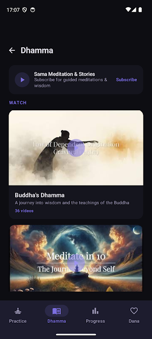 Samadhi: Theravada Meditation Screenshot 3