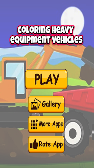 coloring construction vehicles Screenshot 2