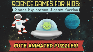 Space Games for Kids: Puzzles! Screenshot 0