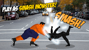 Dead Rope Ninja vs Smash Monster Street Fight Screenshot 2