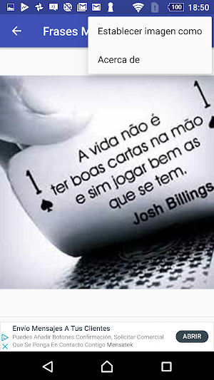 SUCESSO E MOTIVAÇÃO, FRASES PARA PENSAR Screenshot 2