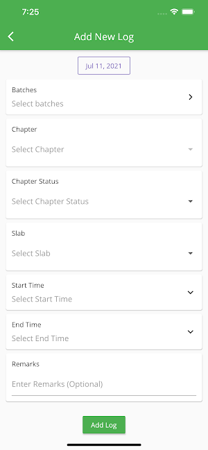 RAYS CourseTrack Screenshot 2