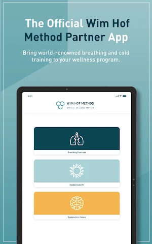 The official wellness partner Screenshot 3