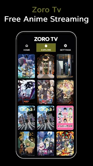 Zoro Tv - Free Anime Streaming Screenshot 1