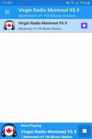 Virgin Radio Montreal 95.9 App Canada FM CA Free Screenshot 0