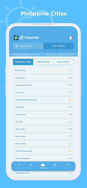 PANaHON: Weather App Screenshot 1