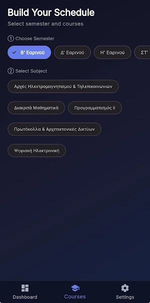 Semestrify Screenshot 1