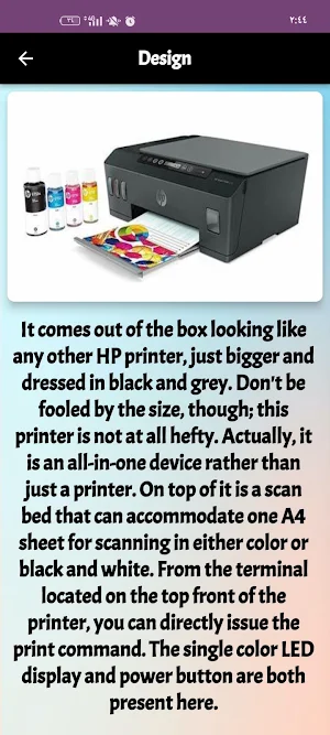 Hp smart tank 515 guide Screenshot 1