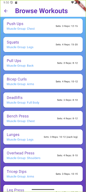 GYMBUDDY Screenshot 2