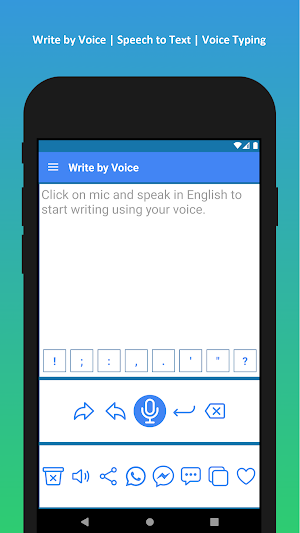 Write by Voice - Voice Typing Screenshot 0