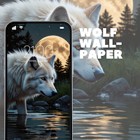 Alpha Wolf Wallpaper 4K