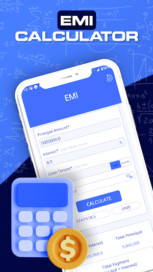 Easy EMI Loan Calculator Screenshot 1