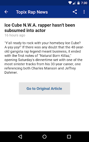 Hip Hop - Rap News RSS - Albums, Concerts, Artists Screenshot 3