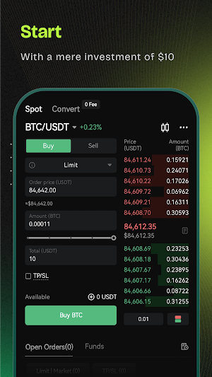 Bitunix Pro: Trade Bitcoin Screenshot 3