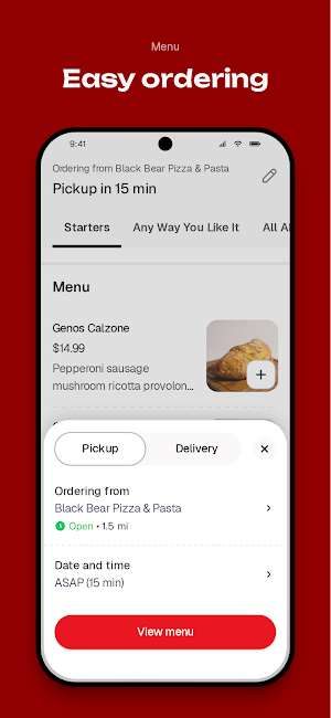 Black Bear Pizza Screenshot 2