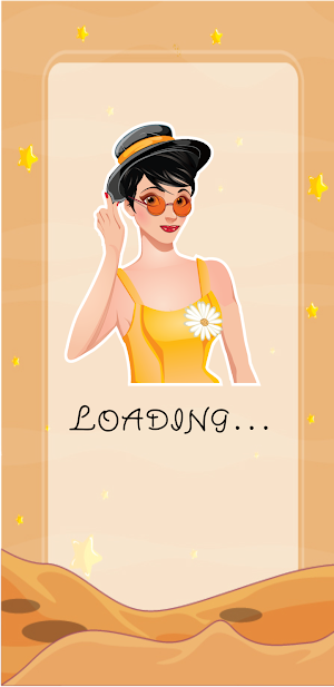 Fashionable Girls Car Racing Screenshot 1