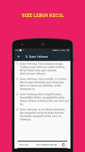Buku Zinuno BNKP (Pro) Screenshot 3