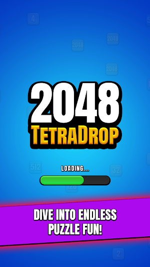2048 TetraDrop Screenshot 0