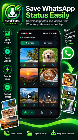 Status Saver – Save & Cleaner Screenshot 0