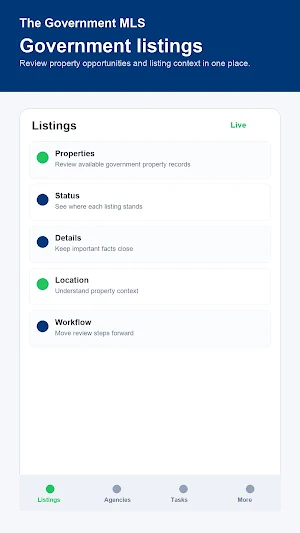 The Government MLS Screenshot 0