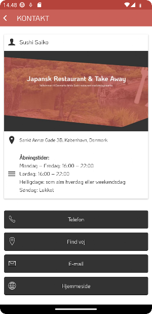 Sushi Saiko Christianshavn Screenshot 3