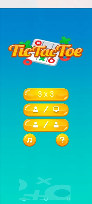 Tic Toc Toe - Zero X Game Screenshot 0