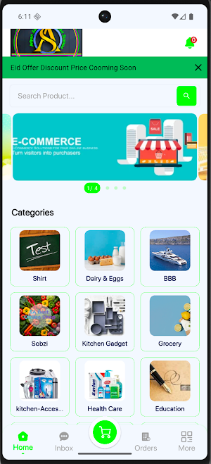 SA Online Shop Screenshot 0