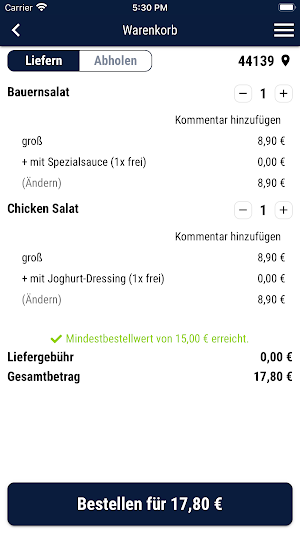 Zorbas Dortmund Screenshot 1