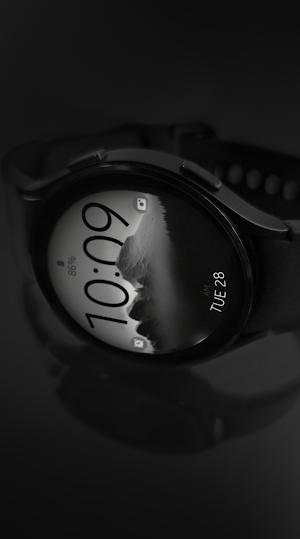 Mountain minimal watch face Screenshot 1