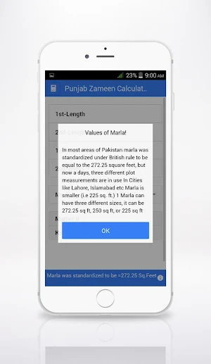 Zameen Calculator Screenshot 2