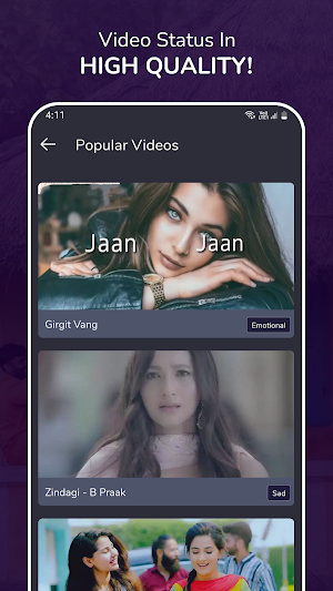 Malayalam Video Status Screenshot 2