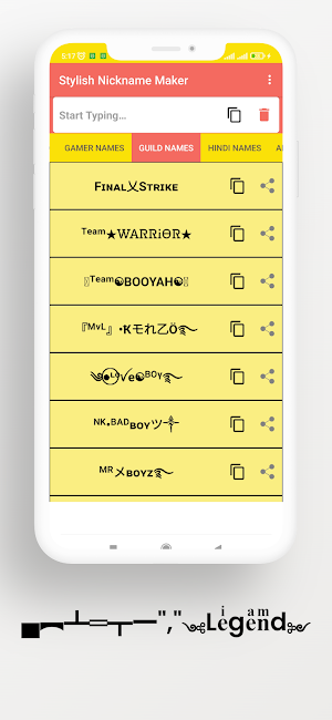 Stylish Nickname Maker Screenshot 3