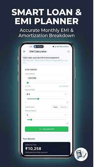 Finance Calculator - EMI, Loan Screenshot 1
