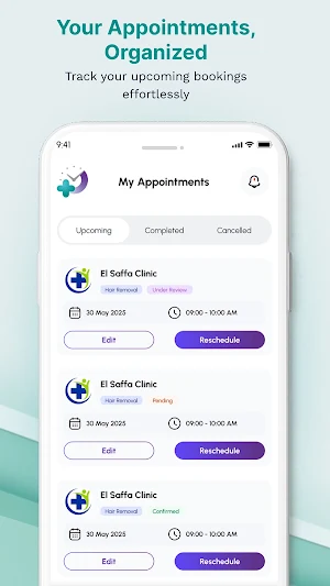 Clinics App Screenshot 3