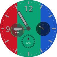 Mars Flag Watchface