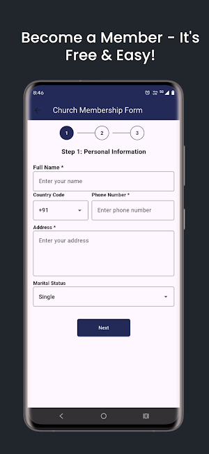 OurChurchLink Screenshot 1