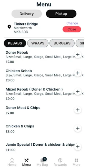 Alis Kebab Tinkers Bridge Screenshot 1