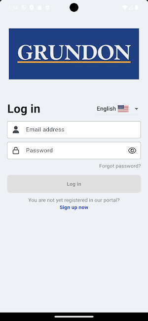 Grundon Customer Portal Screenshot 2